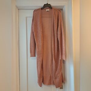 Universal Thread Pink Cardigan Large